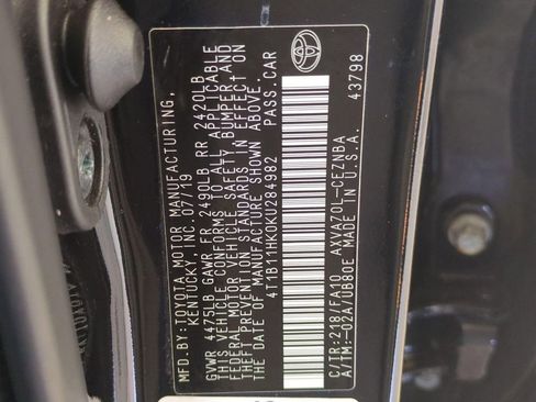 Used 2019 Toyota Camry FWD image 31