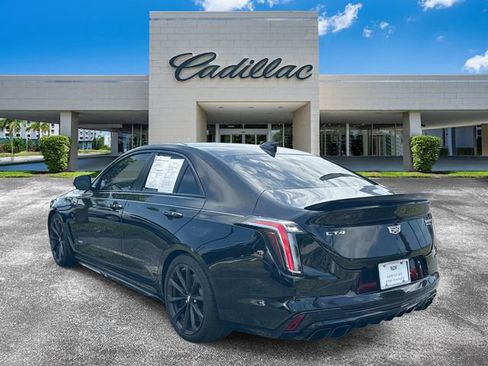 Certified 2022 Cadillac CT4 V Blackwing w/ Technology Package RWD image 5