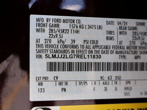 Used 2024 Lincoln Navigator Reserve AWD/4WD image 43