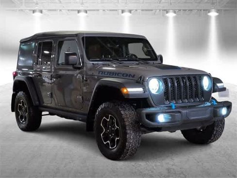 Used 2021 Jeep Wrangler Unlimited Rubicon 4xe w/ Advanced Safety Group image 2