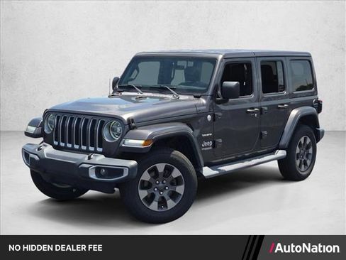 Used 2018 Jeep Wrangler Unlimited Sahara AWD/4WD image 1