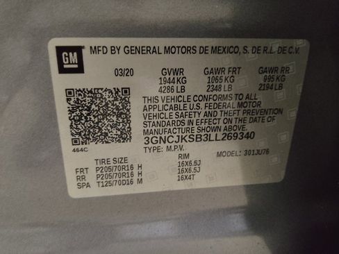 Used 2020 Chevrolet Trax LS w/ Tint and Cruise Package image 33