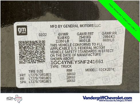 Certified 2022 Chevrolet Silverado 2500 LT w/ Convenience Package AWD/4WD image 25