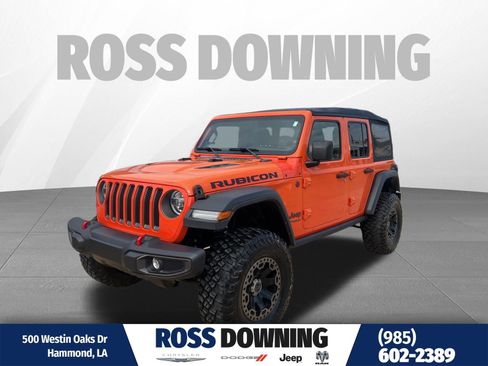 Used 2019 Jeep Wrangler Unlimited Rubicon w/ LED Lighting Group image 1