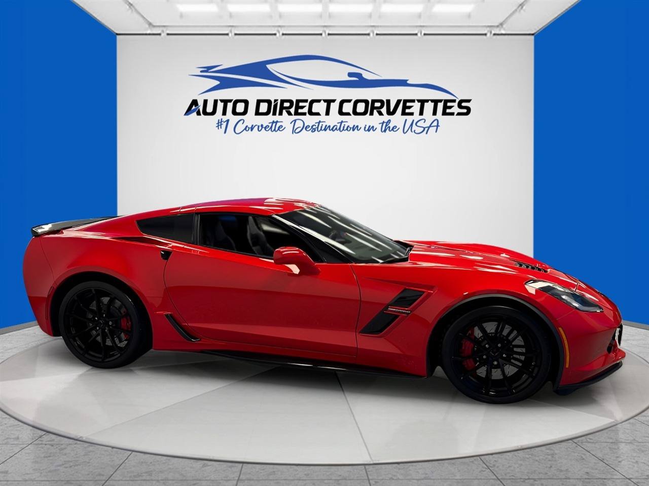 Used 2019 Chevrolet Corvette Grand Sport w/ Carbon Flash Badge Package RWD image 6