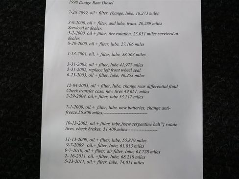 Used 1998 Dodge Ram 2500 Truck 4x4 Quad Cab image 86