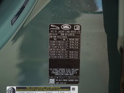 New 2026 Land Rover Defender 110 Trophy Edition AWD/4WD image 82