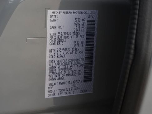 New 2026 INFINITI QX60 Sport w/ Dark Cargo Package image 29