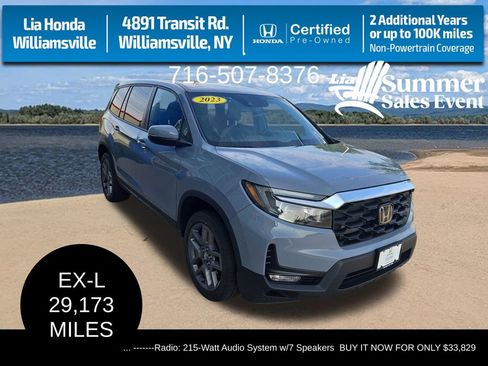 Certified 2023 Honda Passport EX-L image 1