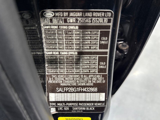 Used 2015 Land Rover LR2 AWD/4WD image 30