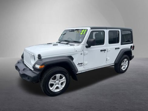 Used 2021 Jeep Wrangler Unlimited Sport w/ Cold Weather Group AWD/4WD image 8