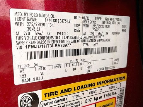 Used 2020 Ford Expedition XLT w/ Equipment Group 202A image 6