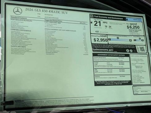 New 2026 Mercedes-Benz GLS 450 4MATIC image 21
