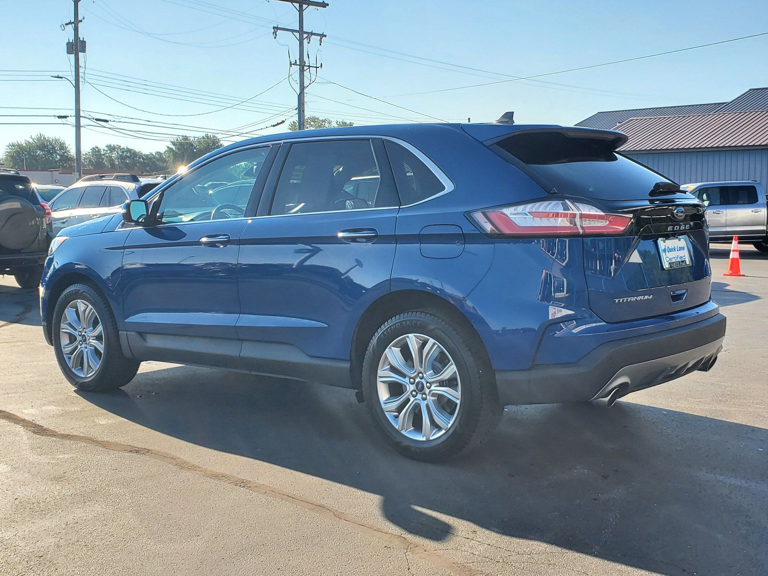 Used 2021 Ford Edge Titanium w/ Cargo Accessory Package AWD/4WD image 3