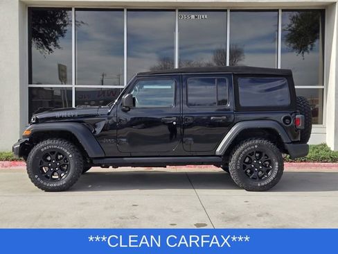 Certified 2021 Jeep Wrangler Unlimited Willys image 4