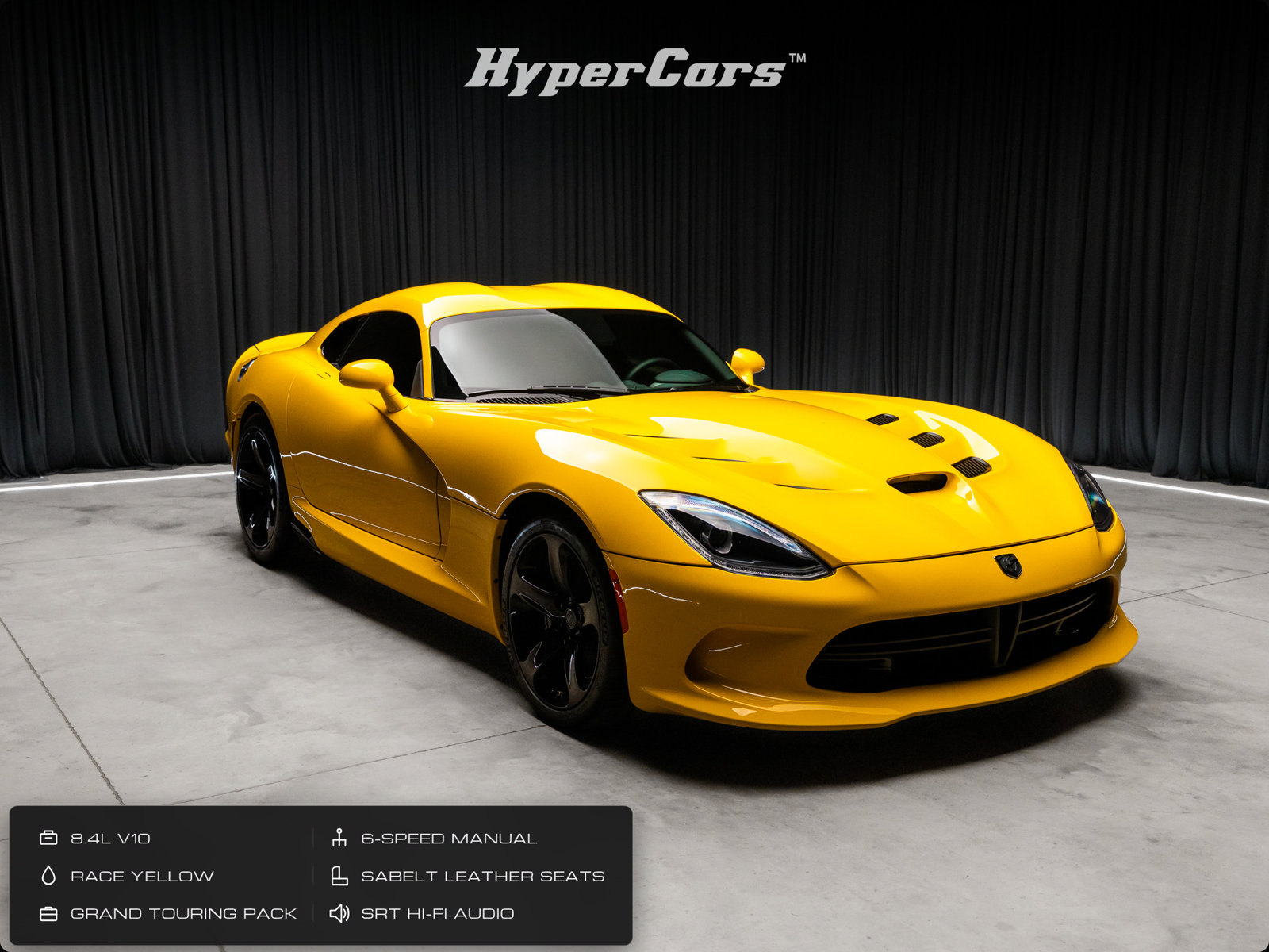 Used 2014 SRT Viper SRT-10 w/ Grand Touring Package RWD image 1