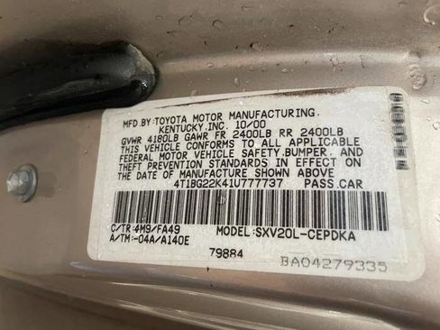 Used 2001 Toyota Camry CE image 40