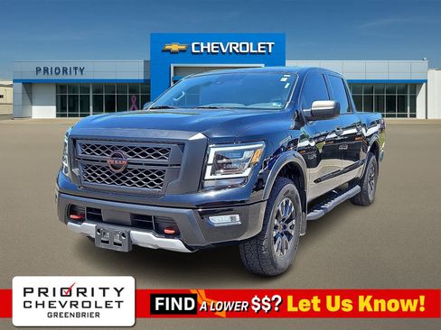 Used 2024 Nissan Titan PRO-4X w/ Off Road Protection Package AWD/4WD image 1