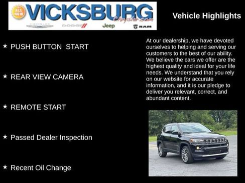 Used 2023 Jeep Compass Limited w/ Elite Group AWD/4WD image 19