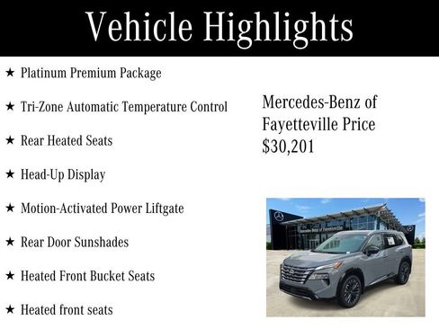 Used 2024 Nissan Rogue Platinum w/ Platinum Premium Package FWD image 6
