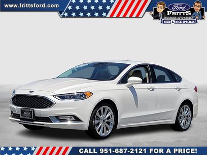 Certified 2017 Ford Fusion Platinum