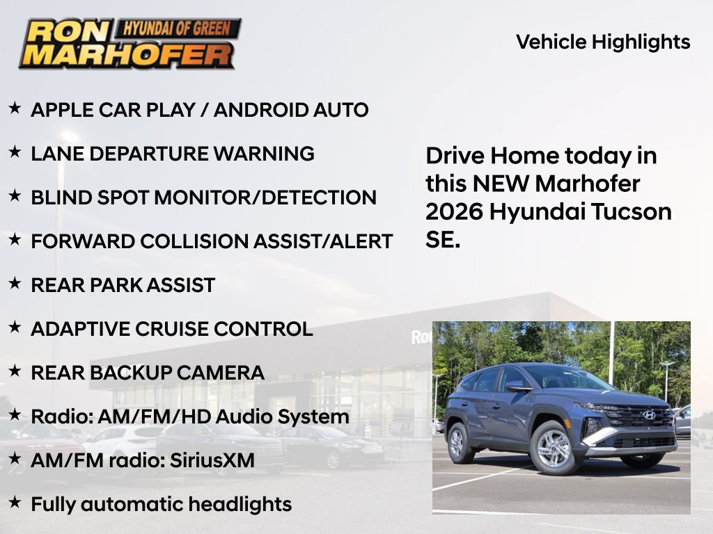 New 2026 Hyundai Tucson SE AWD/4WD image 14