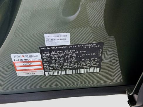 New 2026 Volkswagen Atlas SEL image 33