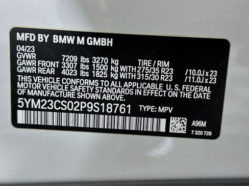 Used 2023 BMW XM image 35
