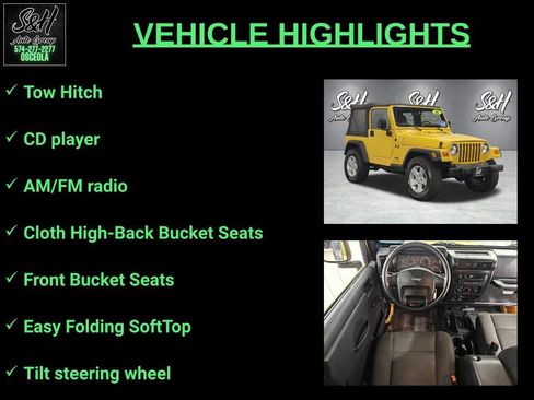 Used 2006 Jeep Wrangler X AWD/4WD image 3