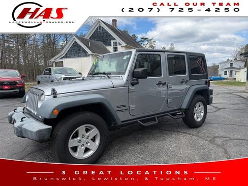 Used 2017 Jeep Wrangler Unlimited Sport w/ Quick Order Package 24S AWD/4WD image 2