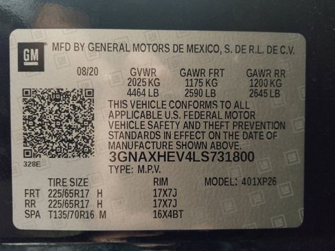 Used 2020 Chevrolet Equinox LS image 33