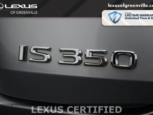 Certified 2022 Lexus IS 350 F Sport w/ Accessory Package RWD image 12