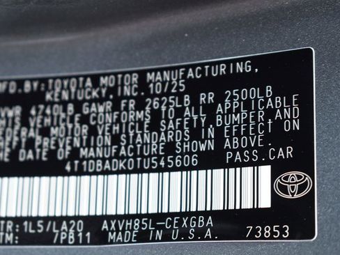 New 2026 Toyota Camry XLE image 15