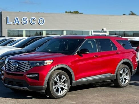 Certified 2020 Ford Explorer Platinum w/ Premium Technology Package image 1