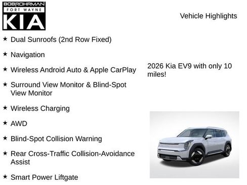 New 2026 Kia EV9 Wind AWD/4WD image 7