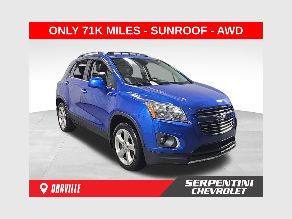 Used 2015 Chevrolet Trax LTZ w/ LPO, Protection Package AWD/4WD image 1