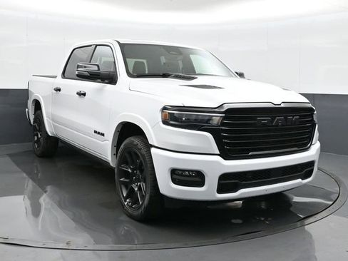 Used 2025 RAM 1500 Laramie w/ Night Edition AWD/4WD image 2
