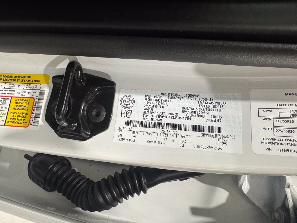 Used 2020 Ford F150 Platinum w/ Technology Package AWD/4WD image 46