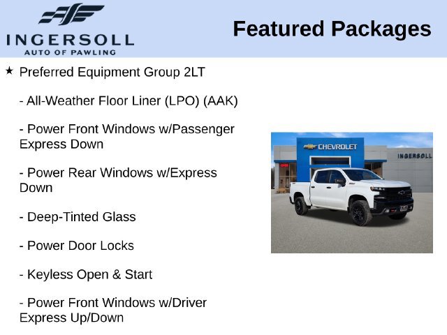 Used 2021 Chevrolet Silverado 1500 LT Trail Boss w/ Convenience Package II AWD/4WD image 15