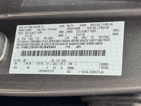 Used 2024 Ford Escape Active w/ Tech Pack #1 image 21