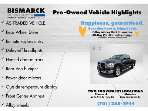 Used 2006 Dodge Ram 1500 Truck SLT RWD image 5