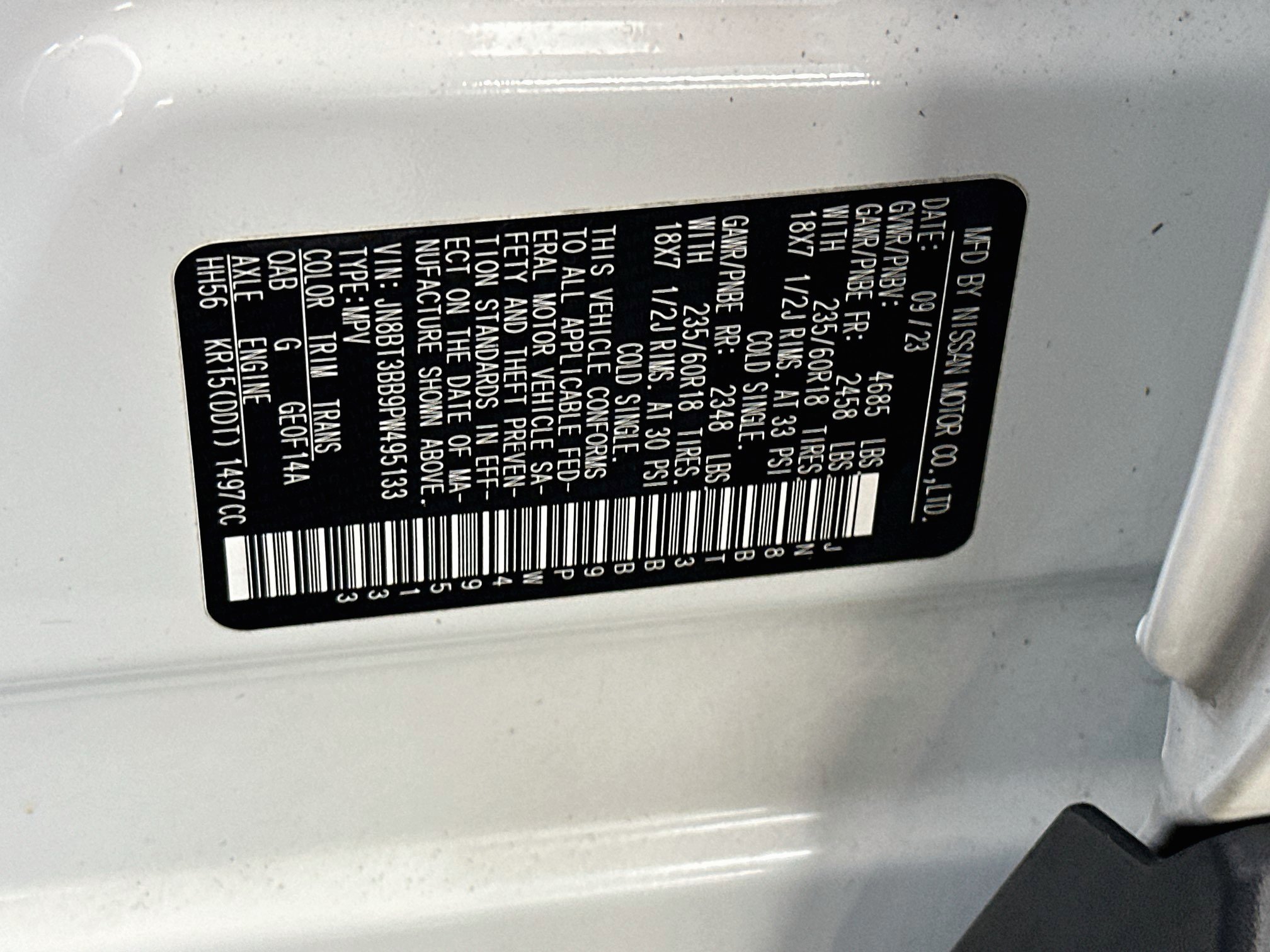 Used 2023 Nissan Rogue SV AWD/4WD image 12