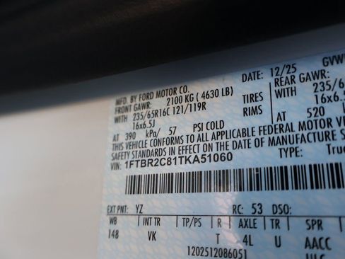 New 2026 Ford Transit 250 148 Medium Roof Extended AWD image 37