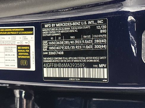 Used 2021 Mercedes-Benz Maybach GLS 600 4MATIC image 9