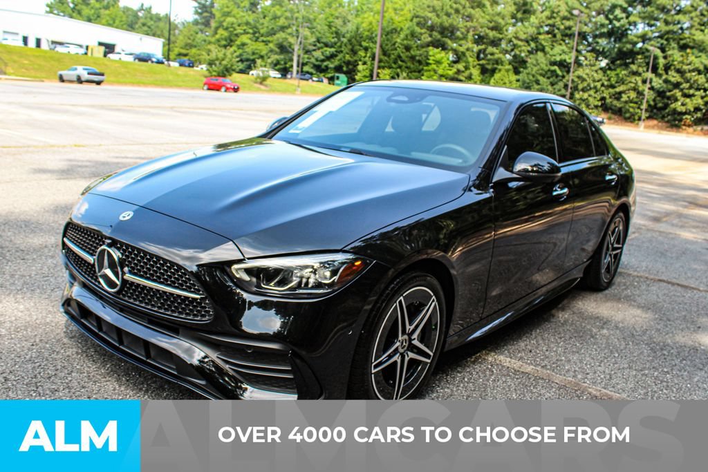 Used 2025 Mercedes-Benz C 300 Sedan w/ AMG Line w/ Night Package image 2
