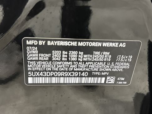 Used 2024 BMW X3 sDrive30i w/ Premium Package RWD image 38