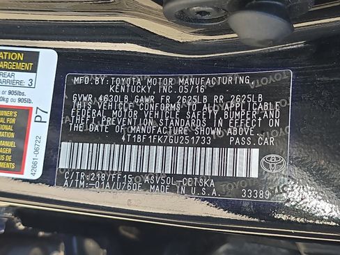 Used 2016 Toyota Camry SE image 33