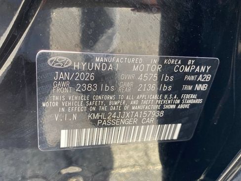 Used 2026 Hyundai Sonata Blue FWD image 20