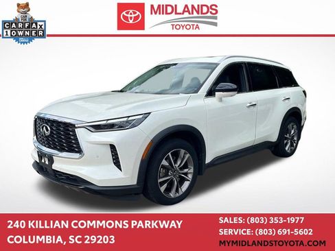 Used 2023 INFINITI QX60 Luxe w/ Performance Audio Package AWD/4WD image 1