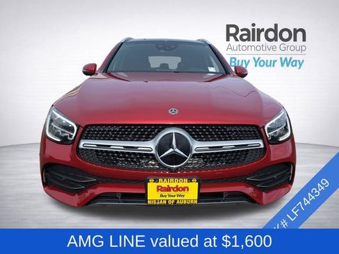 Used 2020 Mercedes-Benz GLC 300 4MATIC w/ AMG Line image 2